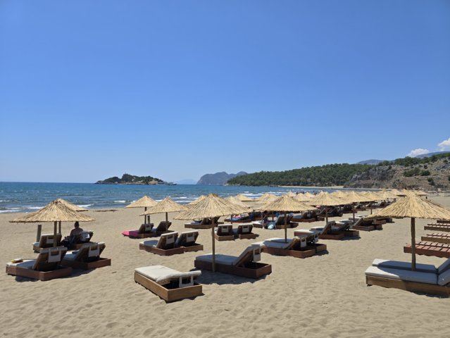 Turtle Beach in Dalyan Turtle Beach in Dalyan