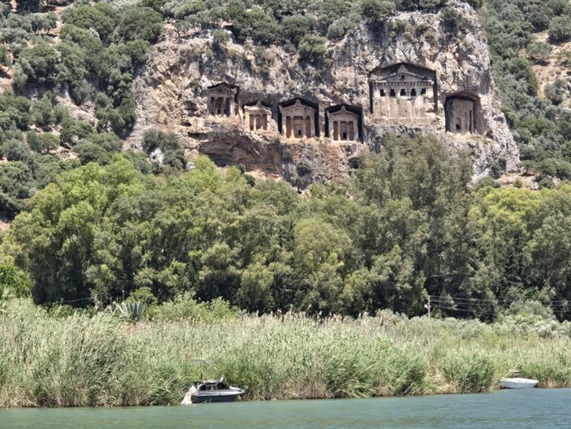 The Rock-Cut Tombs of Dalyan The Rock-Cut Tombs of Dalyan