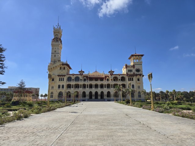 The Montaza Palace, set within the Muntaza Gardens The Montaza Palace, set within the Muntaza Gardens