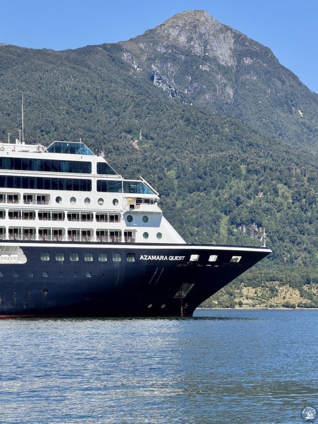 Azamara Quest in Puerto Chacabuco Azamara Quest in Puerto Chacabuco