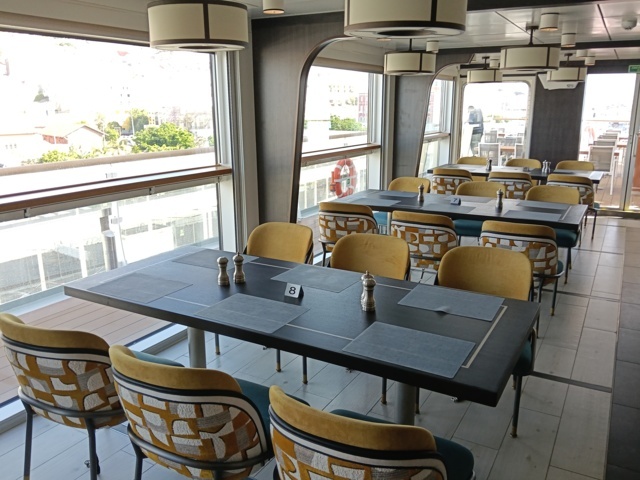 Deck 8 - The Hut - Top-Deck Restaurant Deck 8 - The Hut - Top-Deck Restaurant
