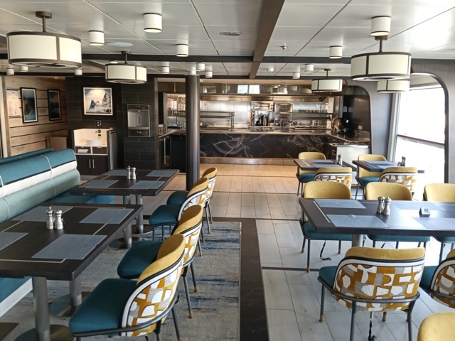 Deck 8 - The Hut - Top-Deck Restaurant Deck 8 - The Hut - Top-Deck Restaurant